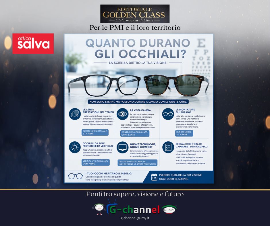 Quanto durano davvero gli occhiali?